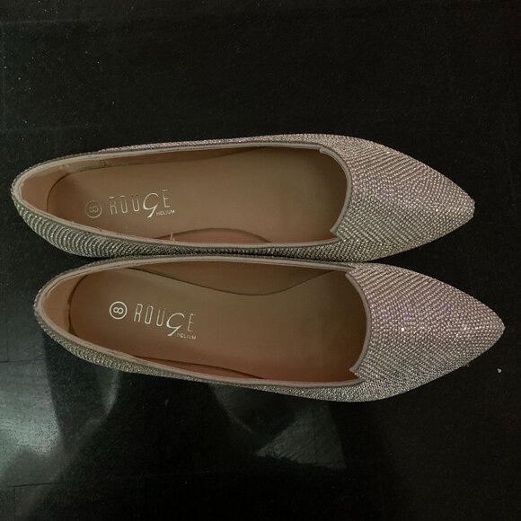 Sparkly Shiny Silver Shoes - Picture 3 of 5